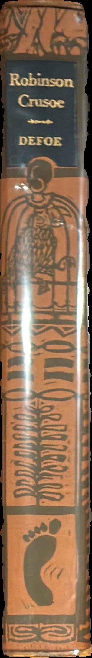 The life and surprising adventures of Robinson Crusoe of York, mariner / Daniel Defoe live spine