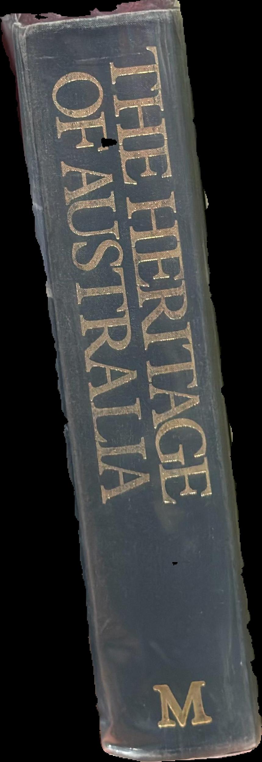The heritage of Australia : the illustrated register of the National Estate live spine