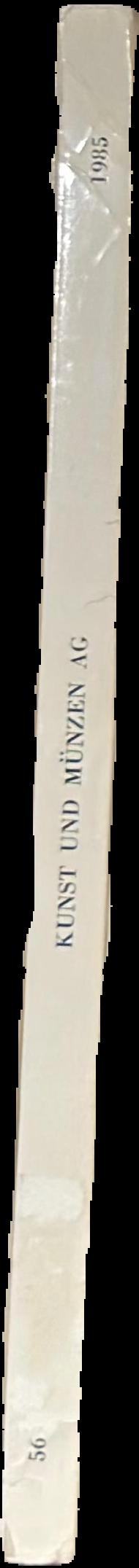 Listino N. 56, Maggio 1985 / Kunst und Munzen live spine