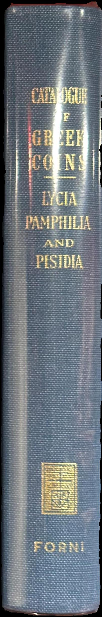 Catalogue of the Greek coins of Lycia, Pamphylia, and Pisidia live spine