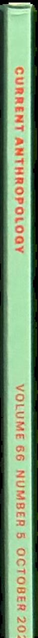 Current anthropology live spine