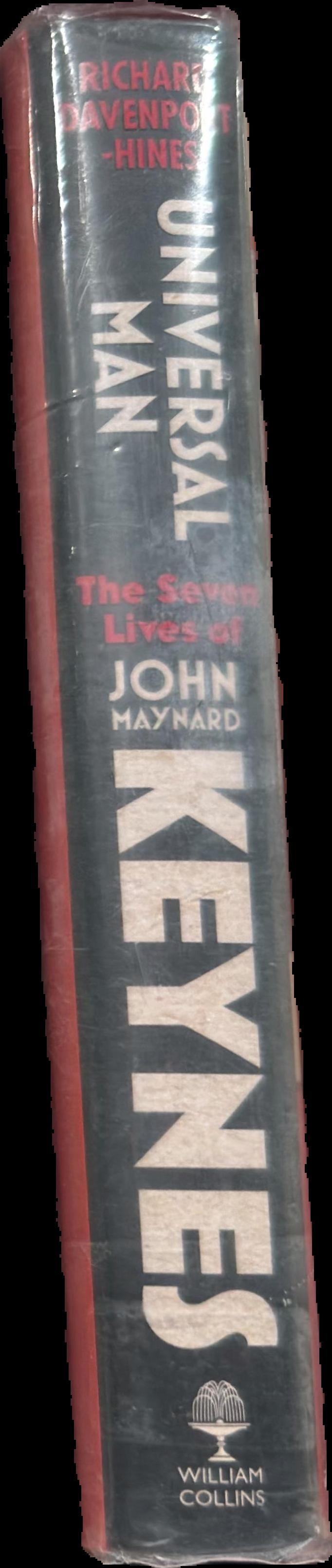 Universal man : the seven lives of John Maynard Keynes live spine