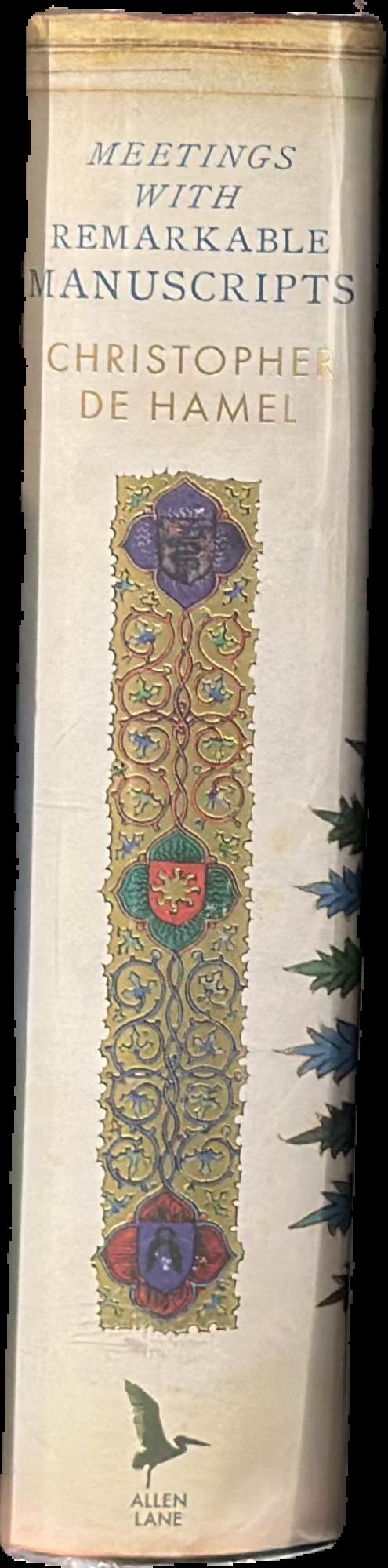 Meetings with remarkable manuscripts live spine