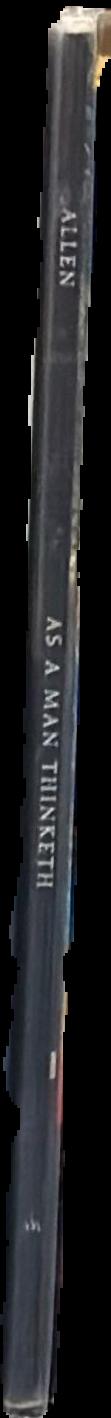 As a man thinketh live spine
