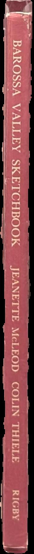Barossa Valley sketchbook live spine