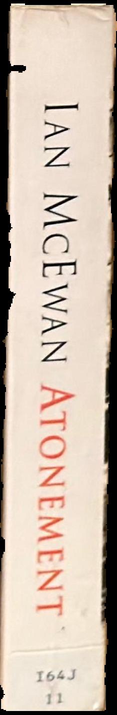Atonement / Ian McEwan live spine