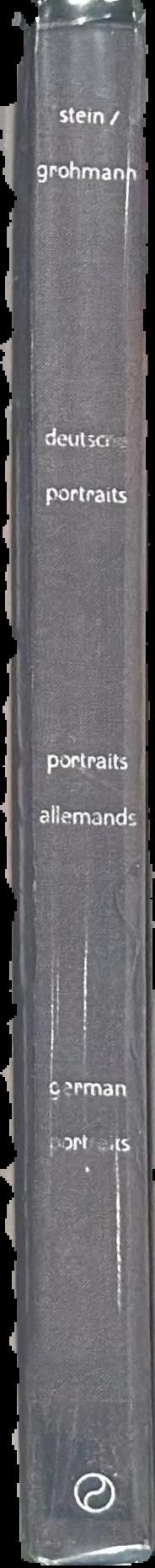 Deutsche portraits : portraits allemands : German portratis live spine