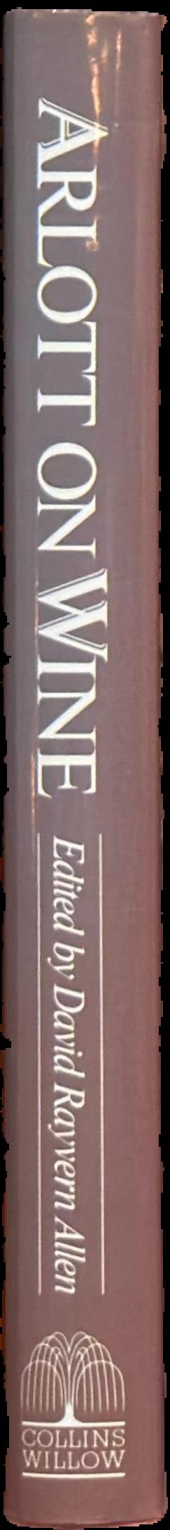 Arlott on wine live spine