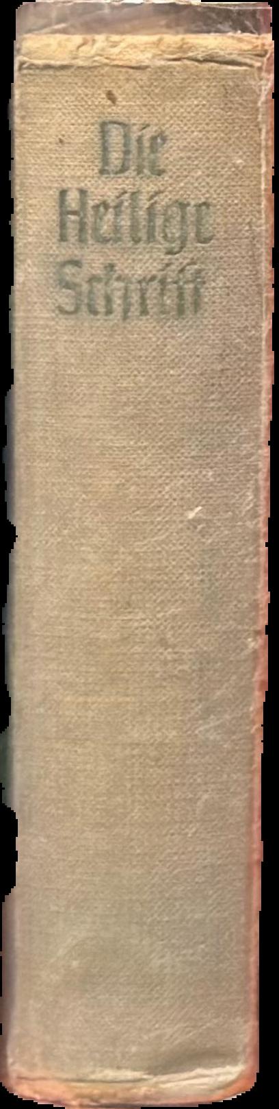 Die Bibel oder die ganze heilige Schrift des alten und neuen Testaments nach der deutschen Übersetzung Martin Luthers live spine