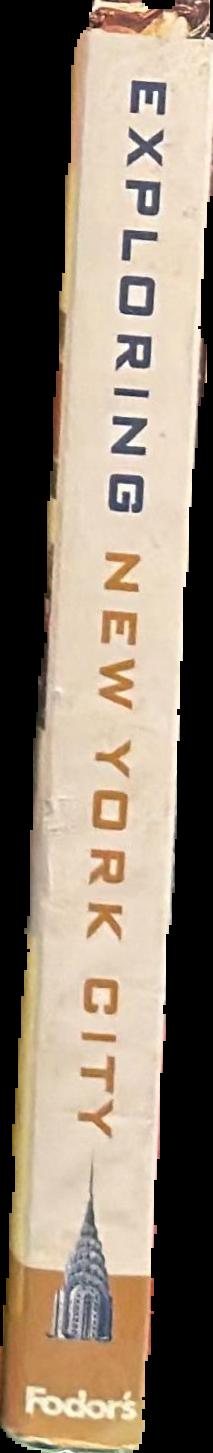 Fodor's exploring New York City live spine