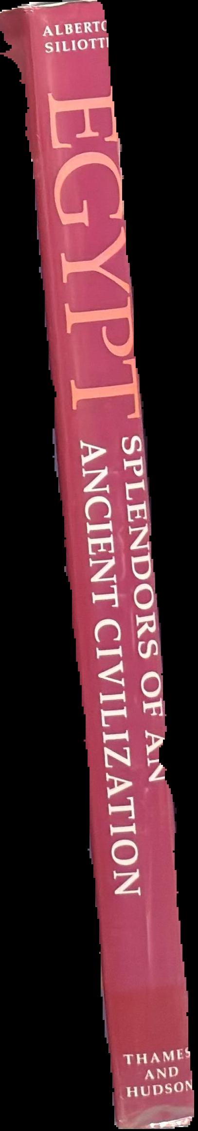 Egypt : splendours of an ancient civilization / Alberto Siliotti live spine