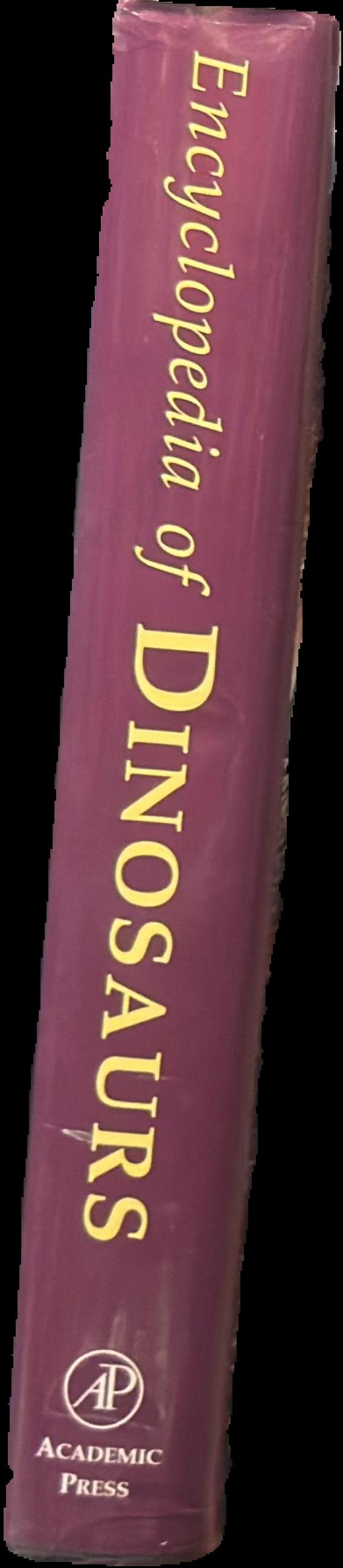 Encyclopedia of dinosaurs live spine