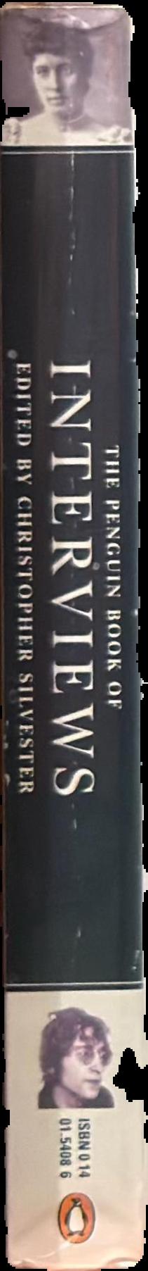 The Penguin book of interviews : an anthology from 1859 to the present day live spine