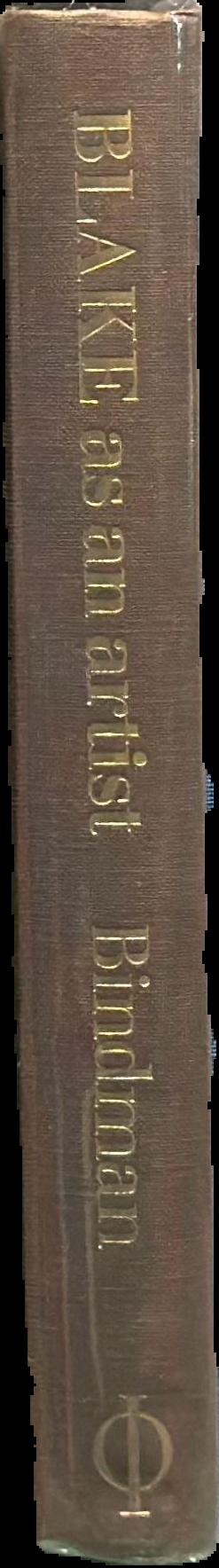 Blake as an artist live spine