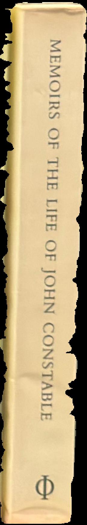 Memoirs of the life of John Constable : composed chiefly of his letters live spine