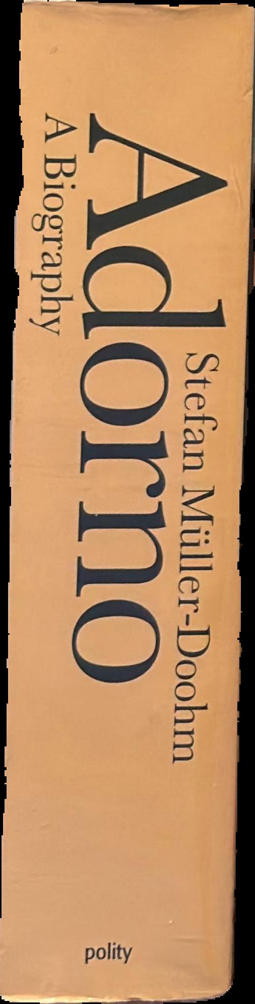 Adorno : a biography live spine
