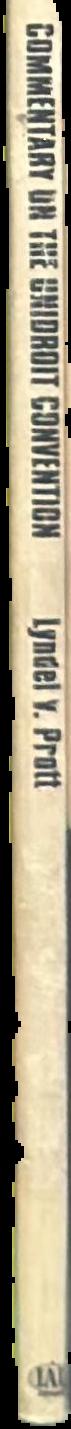 Commentary on the UNIDROIT convention on stolen and illegally exported cultural objects 1995 live spine