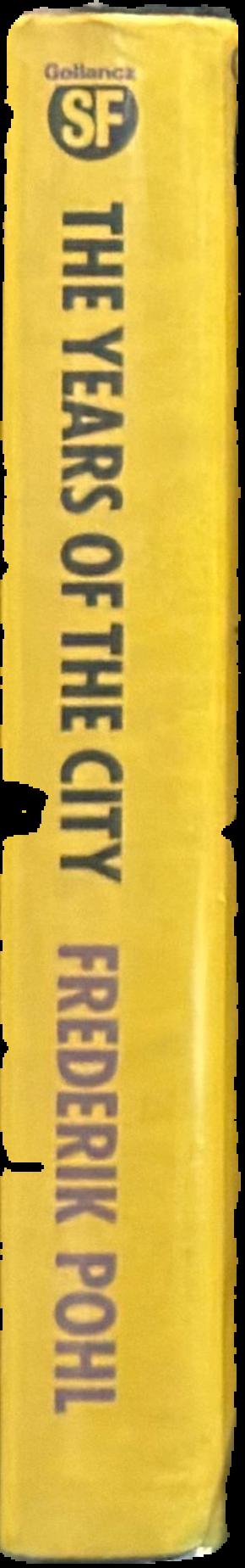 The years of the city live spine