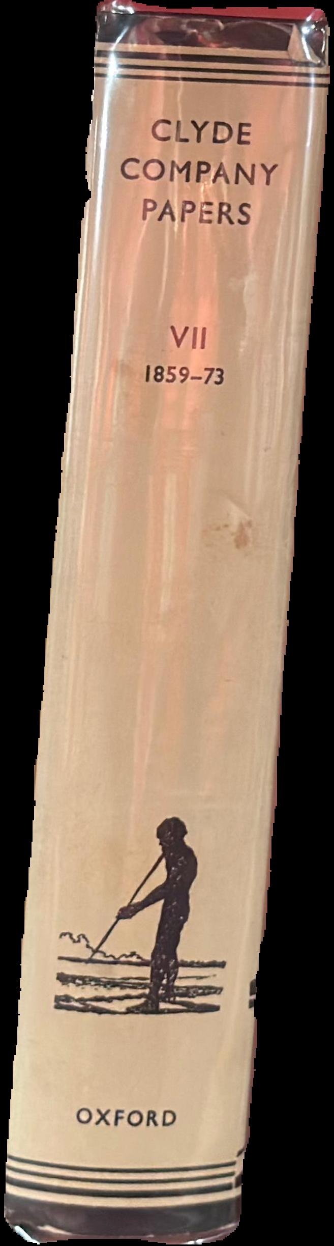 Clyde Company papers : VII epilogue 1859-73 spine