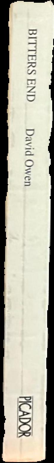 Bitters end / David Owen spine