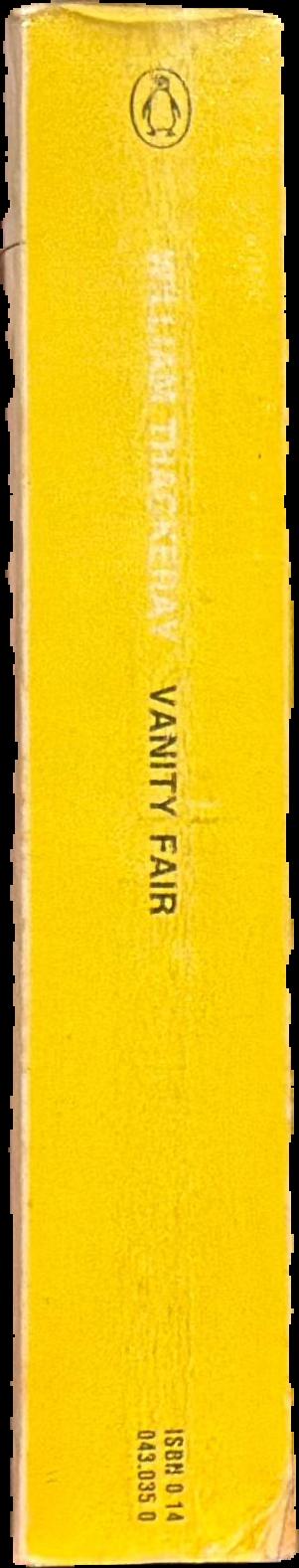 Vanity fair / William Thackeray ; edited with an introduction by J. I. M. Stewart spine