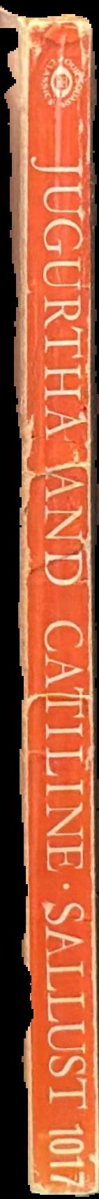 The war against Jugurtha, and, The conspiracy of Catiline spine