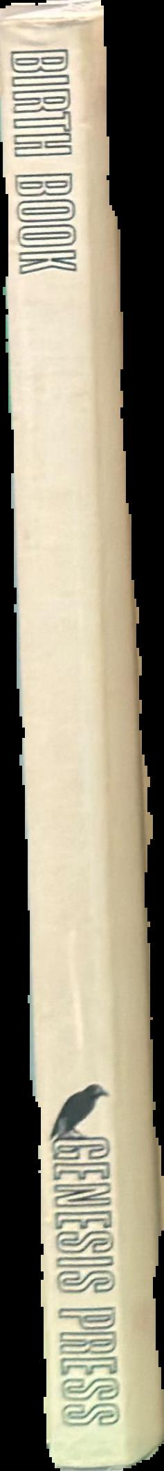 Birth book spine
