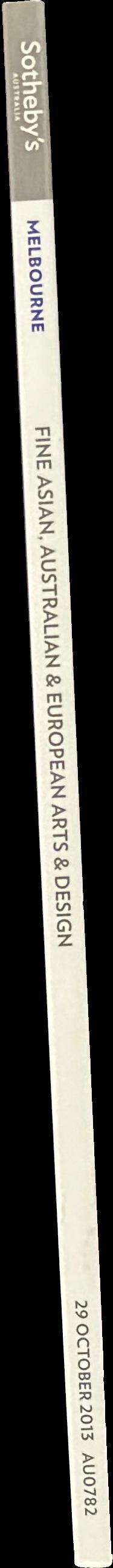 Fine Asian, Australian & European arts & design, including property from the collection of Mr Darrel Farrelly, Melbourne : auction in Melbourne, 29 October 2014 spine