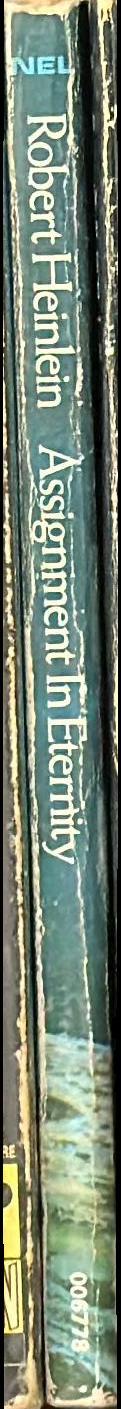Assignment in eternity / Robert Heinlein spine