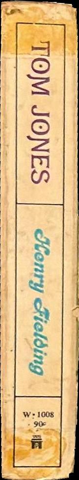 The history of Tom Jones, a foundling spine