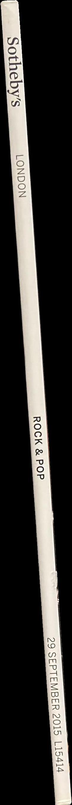 Rock & pop : London 29 September 2015 / Sotheby's spine