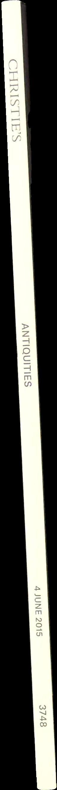 Antiquities : Thursday 4 June 2015 spine