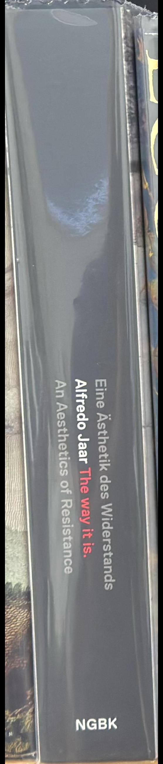 Alfredo Jaar : the way it is an aesthetics of resistance / [curated by Frank Wagner ; texts by Lucy R. Lippard, Adriana Valdes, Steffen Haug, Chantal Mouffe, Christian Holler, Michaela Richter] spine