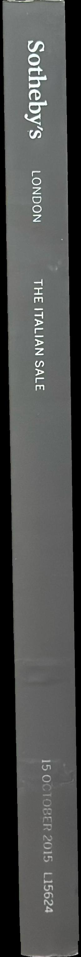 The Italian sale : 15 October 2015 / Sotheby's spine