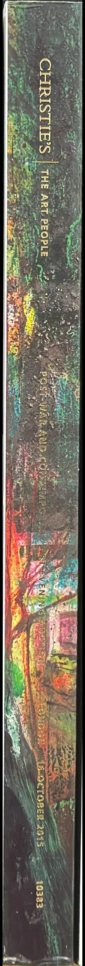 Post-war and contemporary art evening auction : Friday 16 October 2015 spine