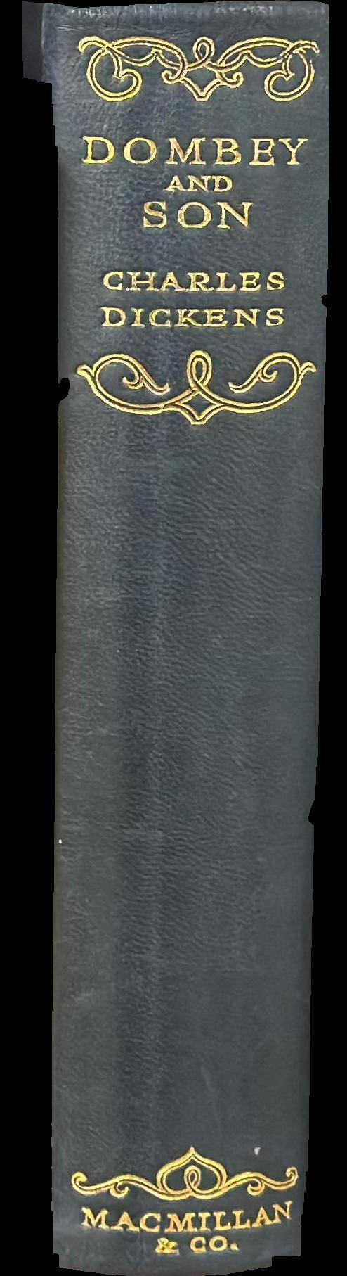Dombey and son / by Charles Dickens spine