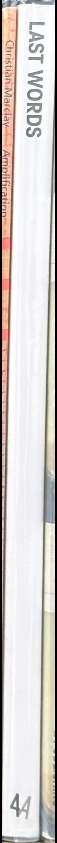 Last words spine