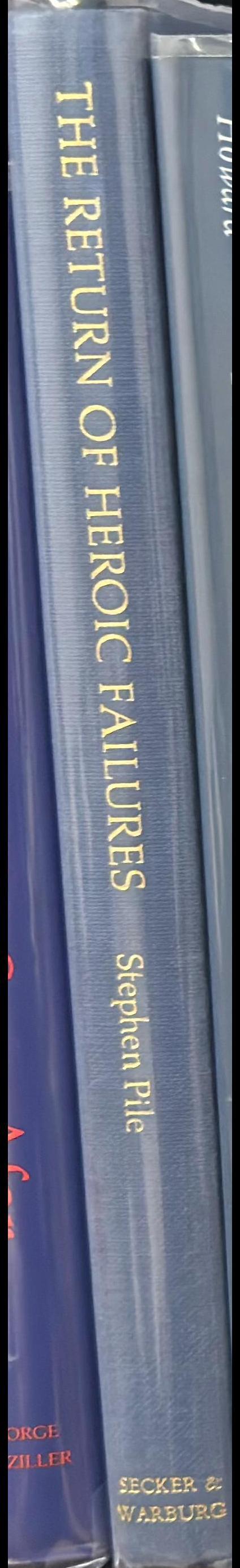 The return of heroic failures spine