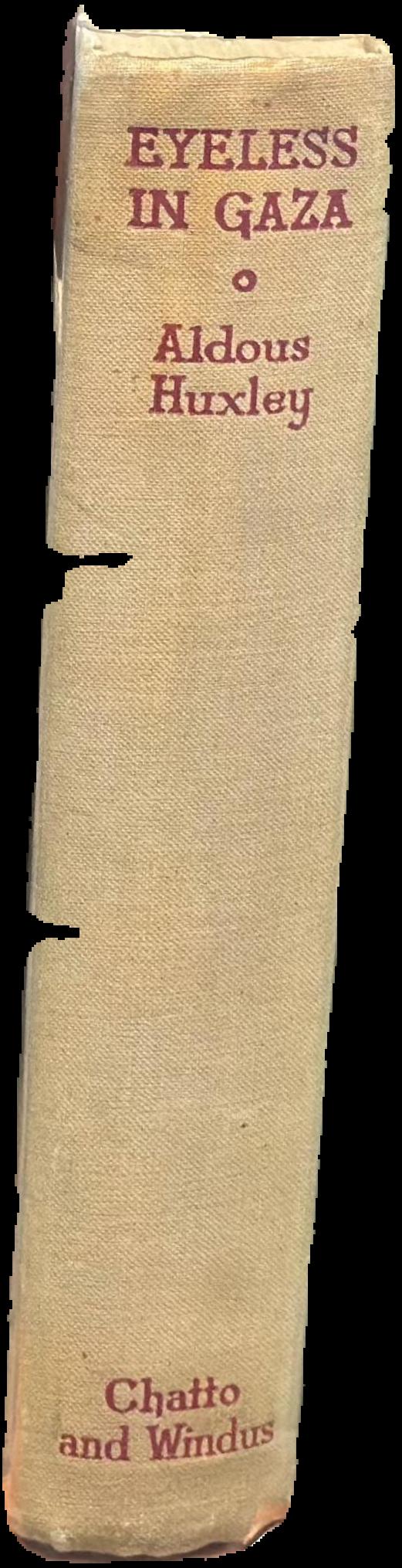 Eyeless in Gaza / Aldous Huxley spine