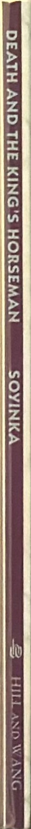 Death and the king's horseman spine