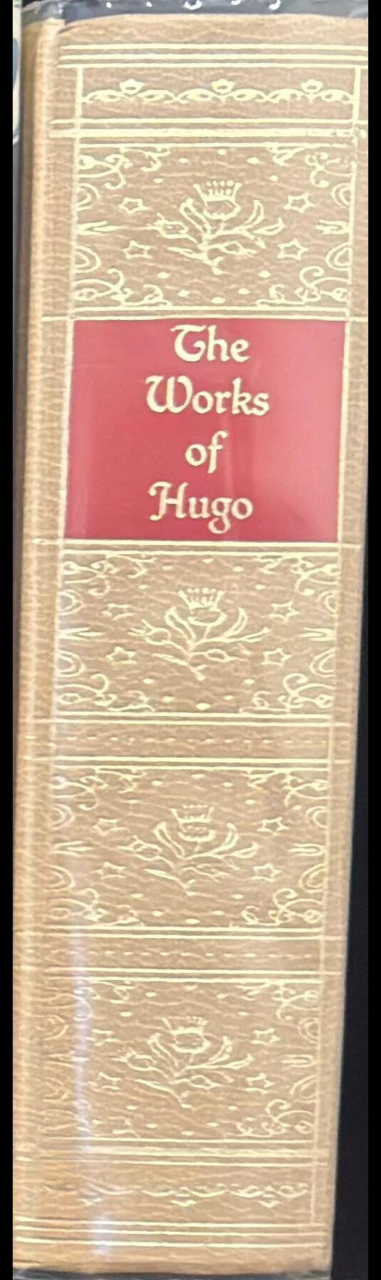 The works of Victor Hugo spine