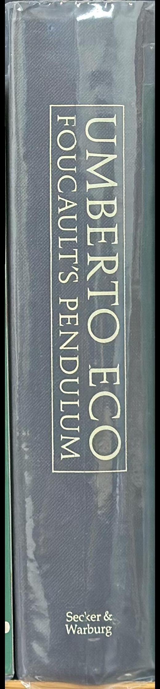 Foucault's pendulum spine