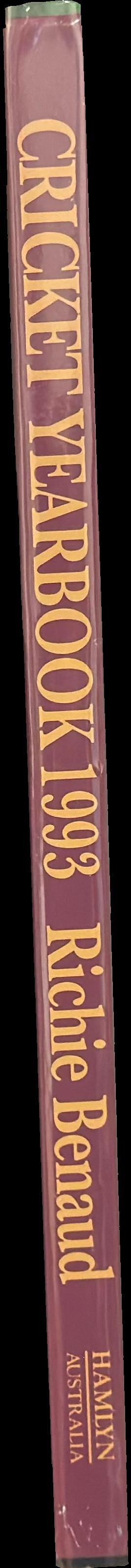 Cricket yearbook 1993 / edited by Richie Benaud spine