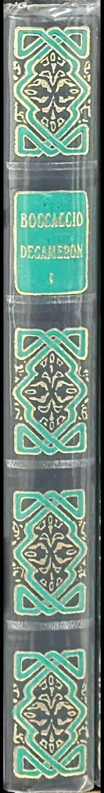 The decameron : volume one spine