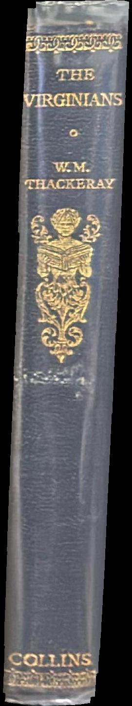 The Virginians / by W. M. Thackeray spine