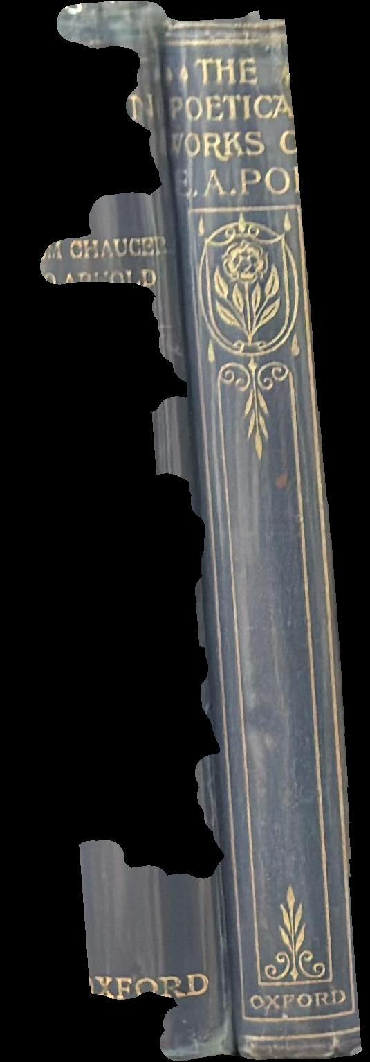 The complete poetical works of Edgar Allan Poe : with three essays on poetry spine