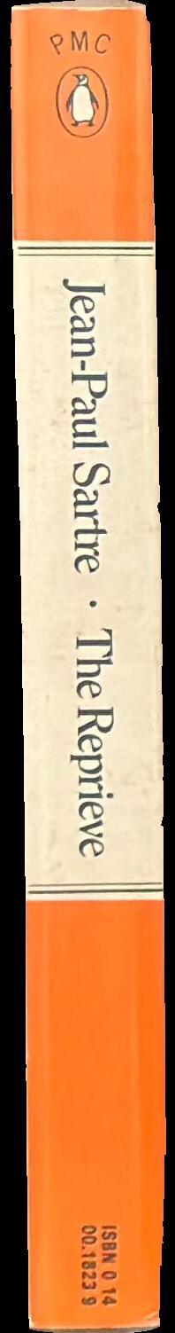 The reprieve / Jean-Paul Sartre ; translated by Eric Sutton spine