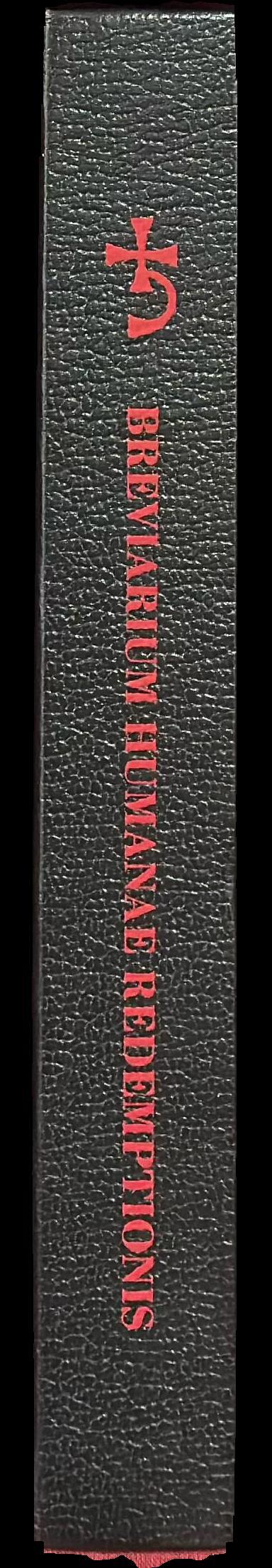 Brevarium humanae redemptionis : opera 2007-2014 spine