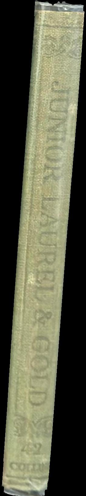 The junior Laurel & Gold anthology spine
