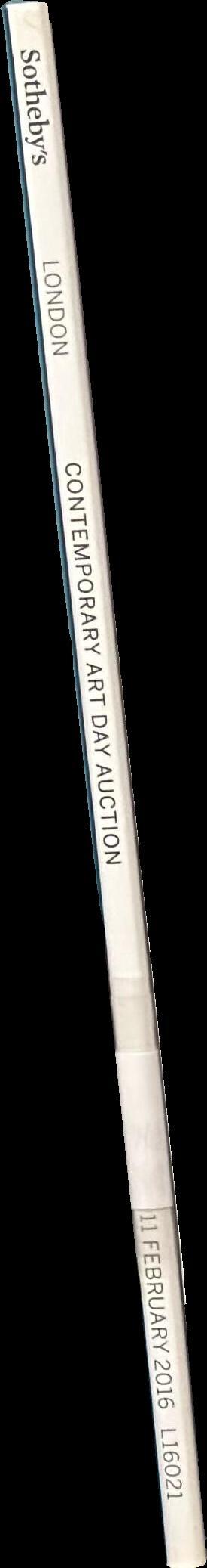 Contemporary art day auction : auction in London, 11 February 2016 / Sotheby's spine